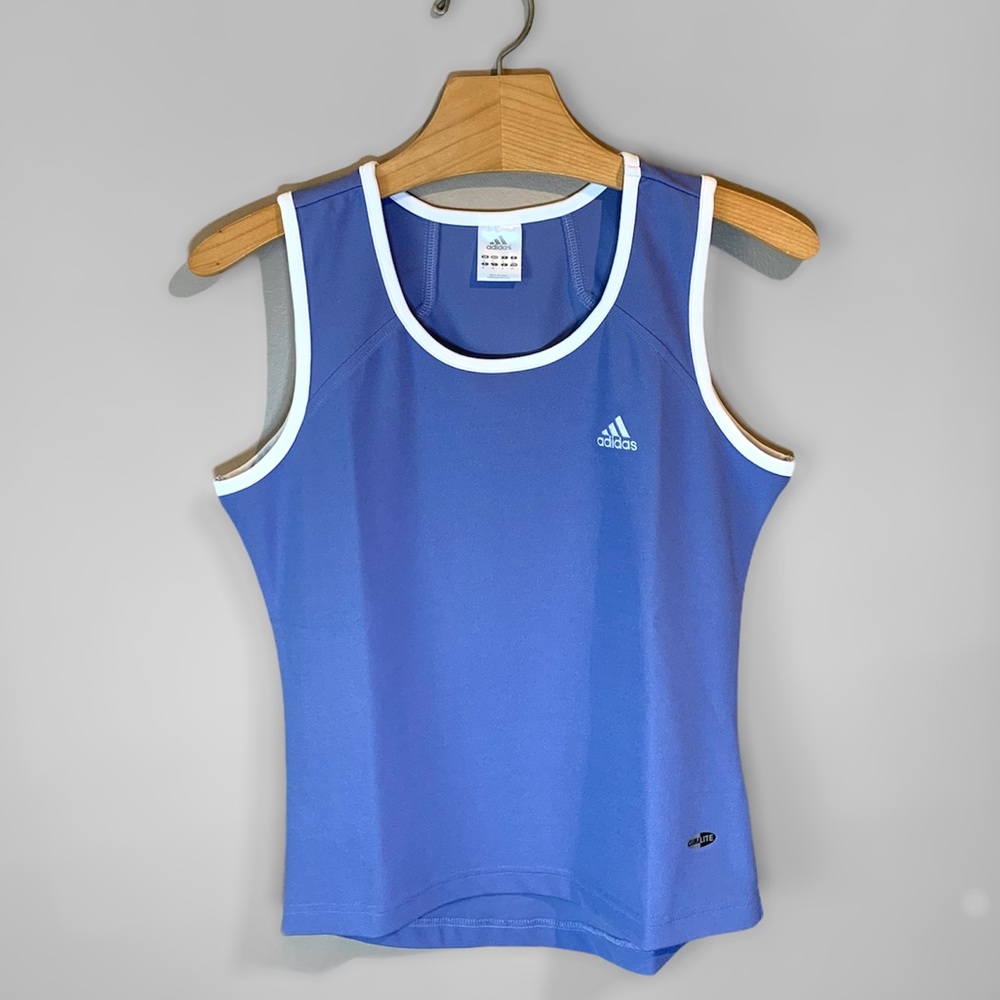 Adidas ClimaLite Light Blue Tank Top Size S